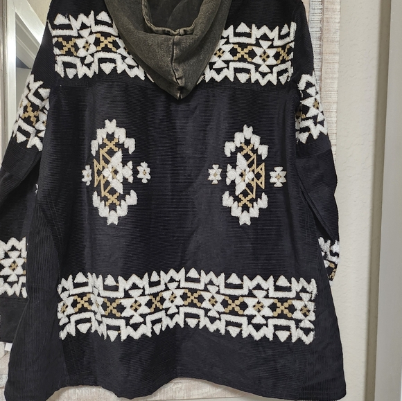 Free People We The Free Cozy Up Embroidered Shirt - Picture 11 of 12